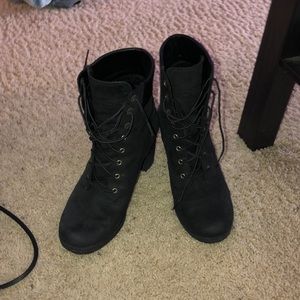 Timberland heeled boots